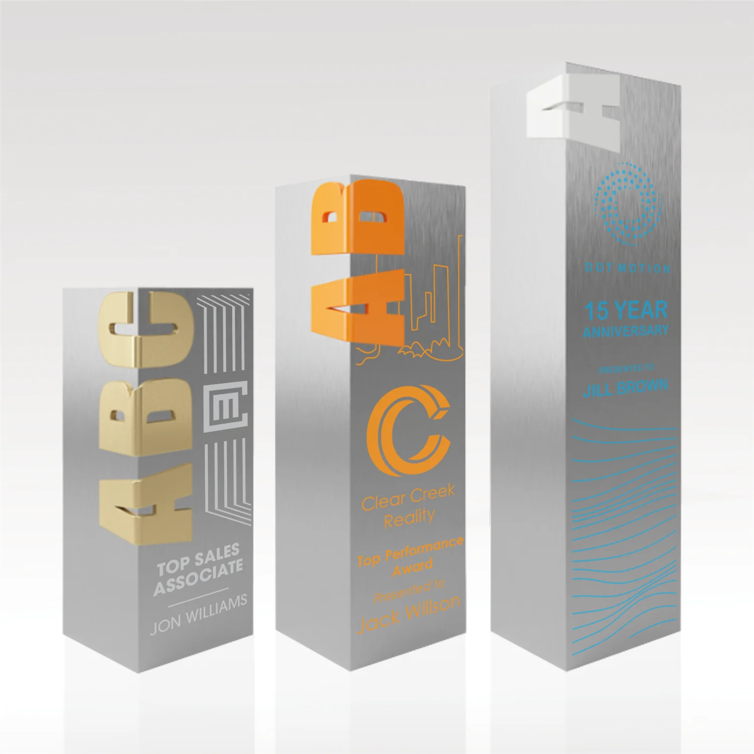 Square Aluminum Award Product Image