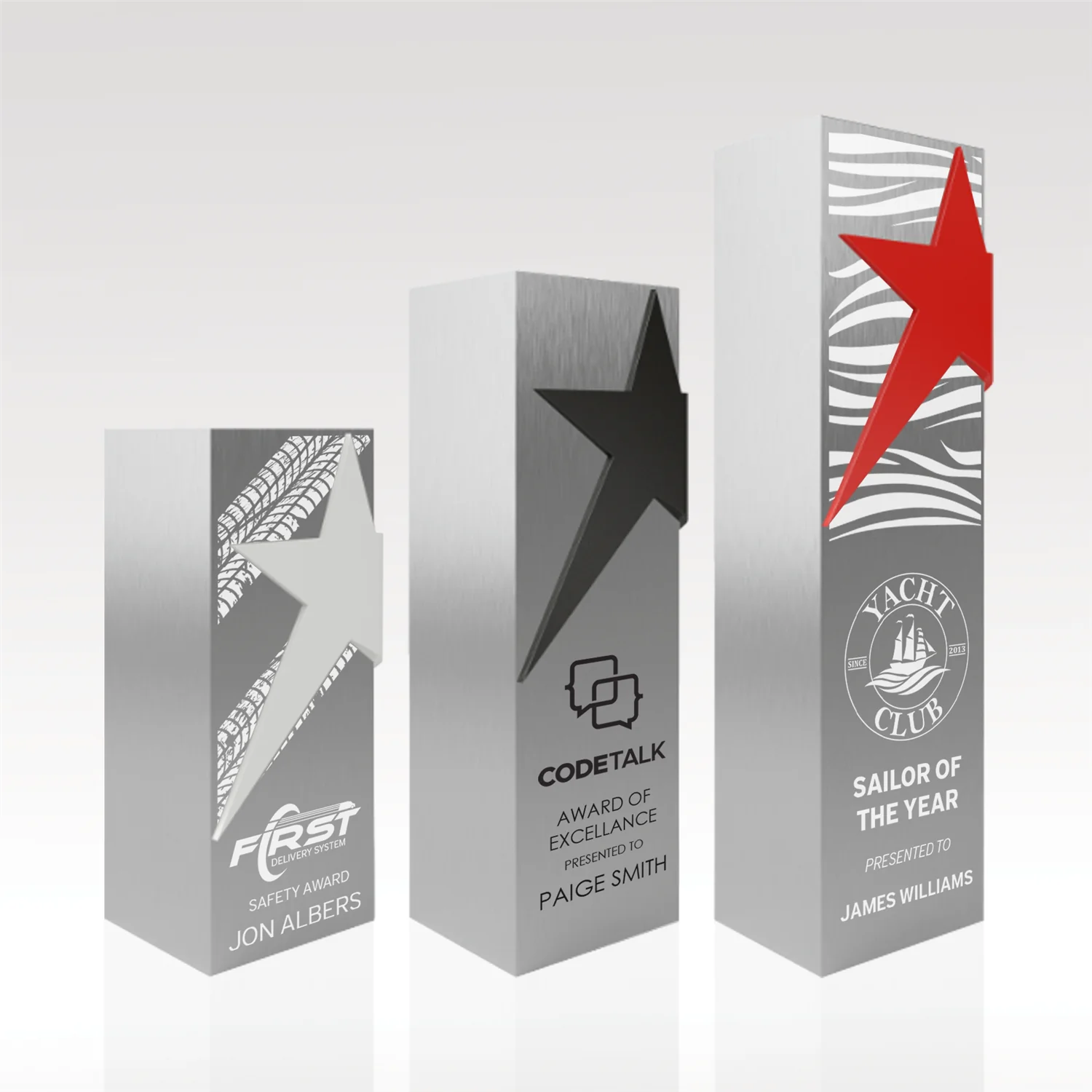 Square Aluminum Award Product Image