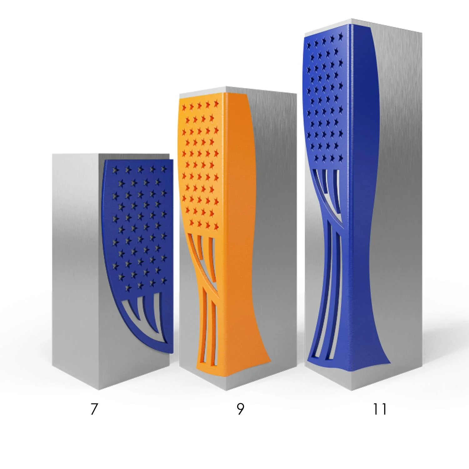 Square Aluminum Award Product Image