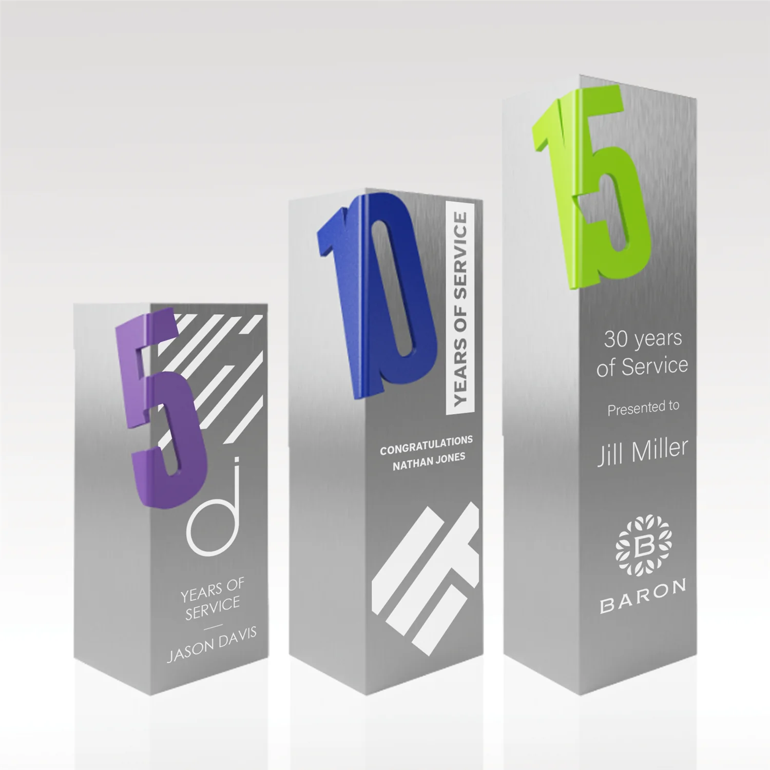 Square Aluminum Award Product Image
