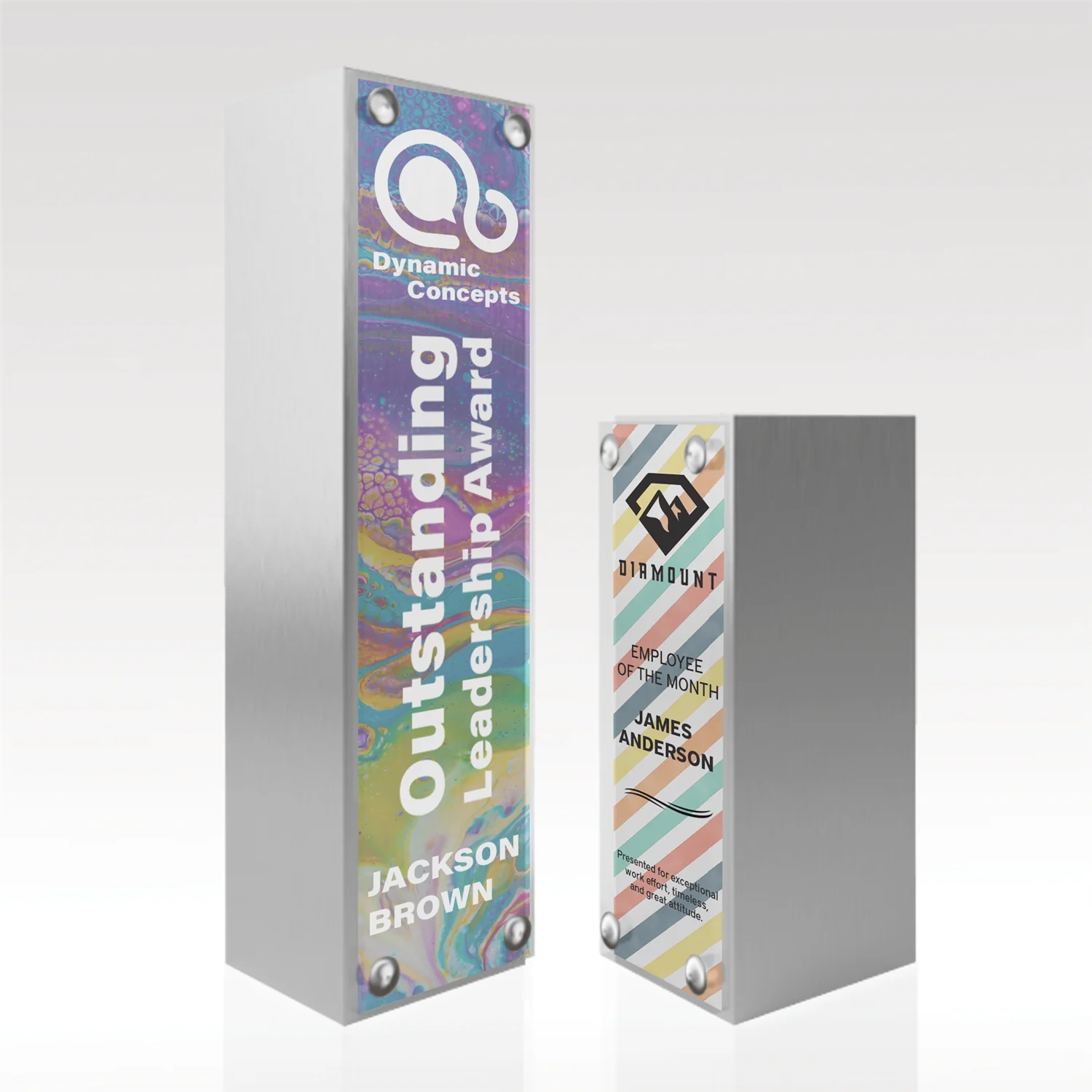 Square Aluminum Award Product Image