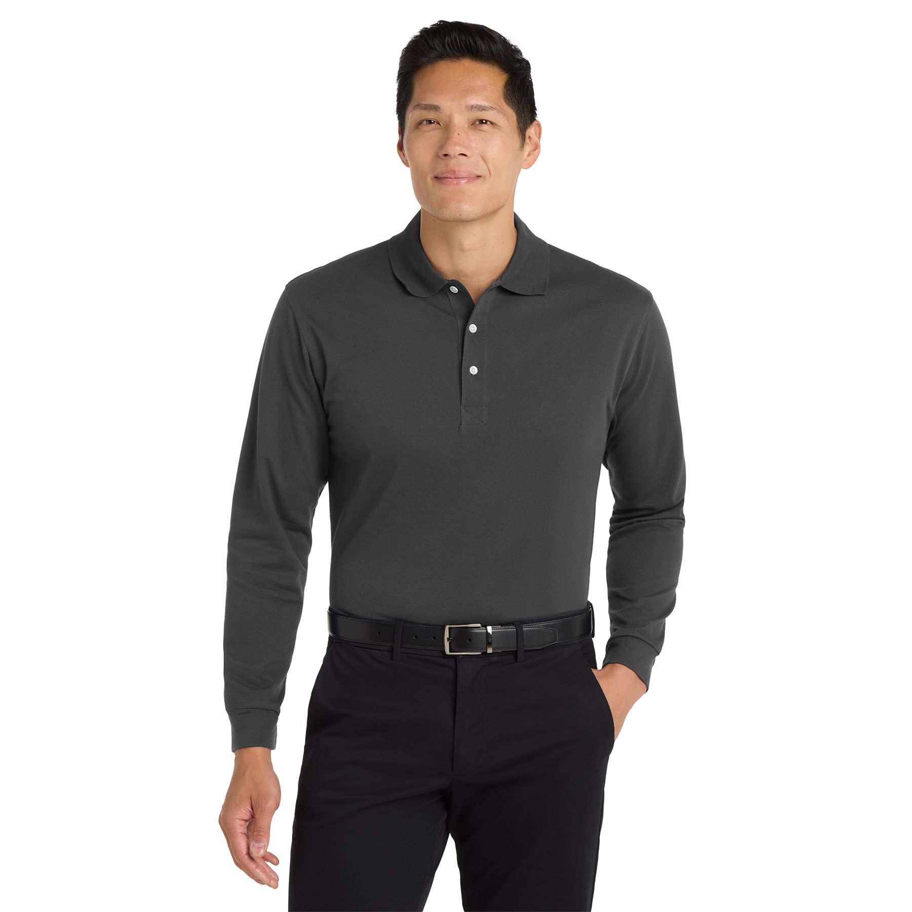 Port Authority Rapid Dry™ Long Sleeve Polo Product Image