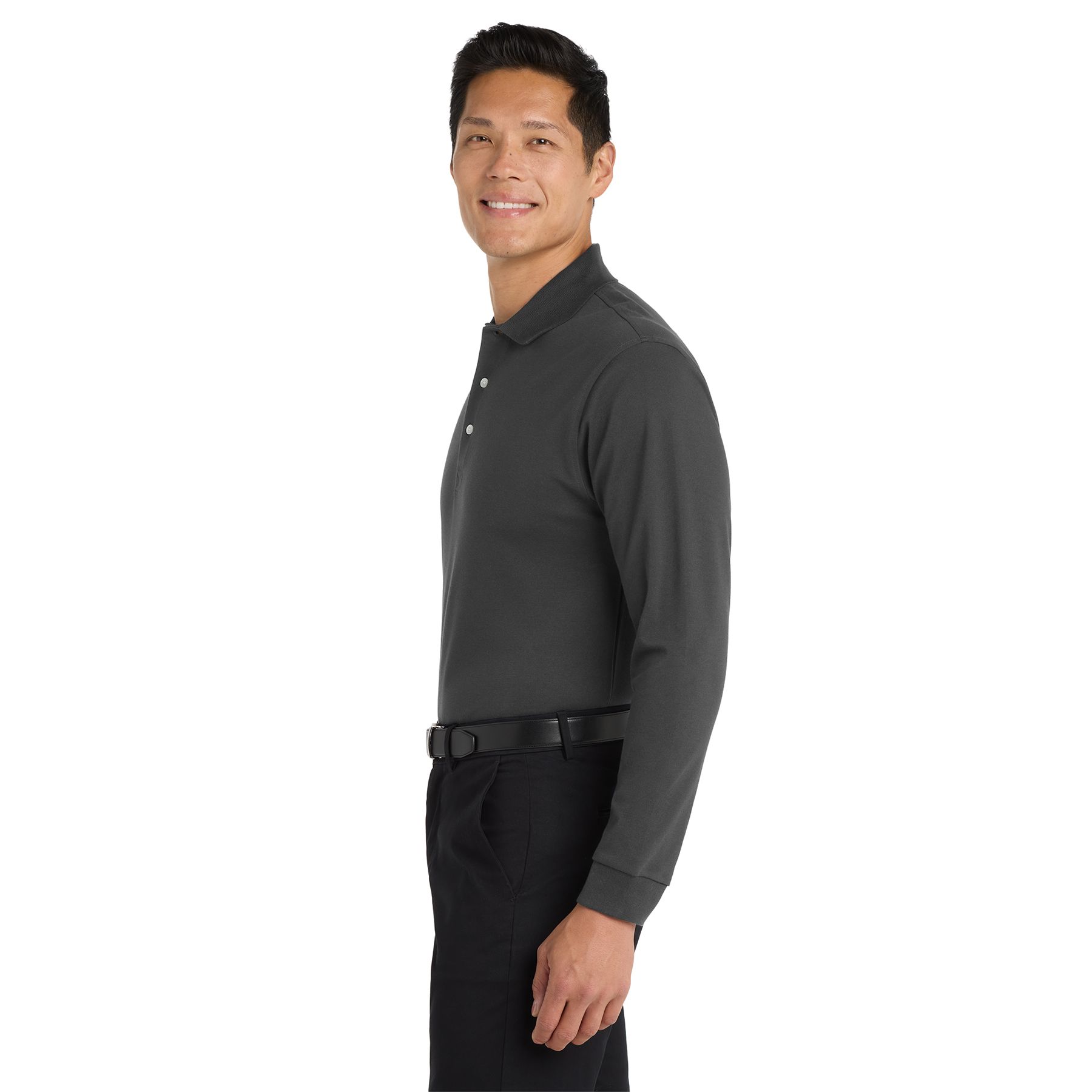 Port Authority Rapid Dry™ Long Sleeve Polo Product Image