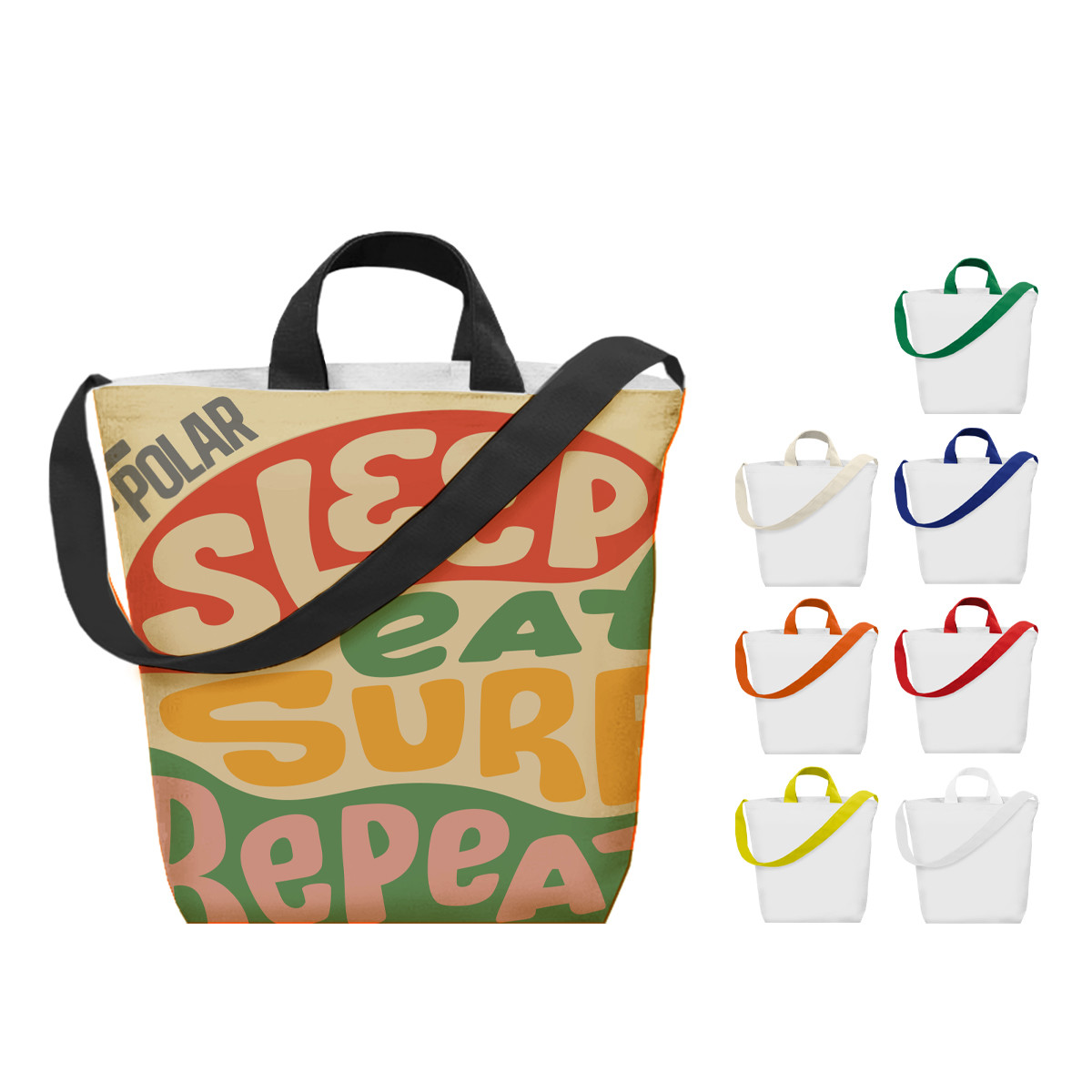 Sublime Series rPET Satchel Tote Bag Product Image
