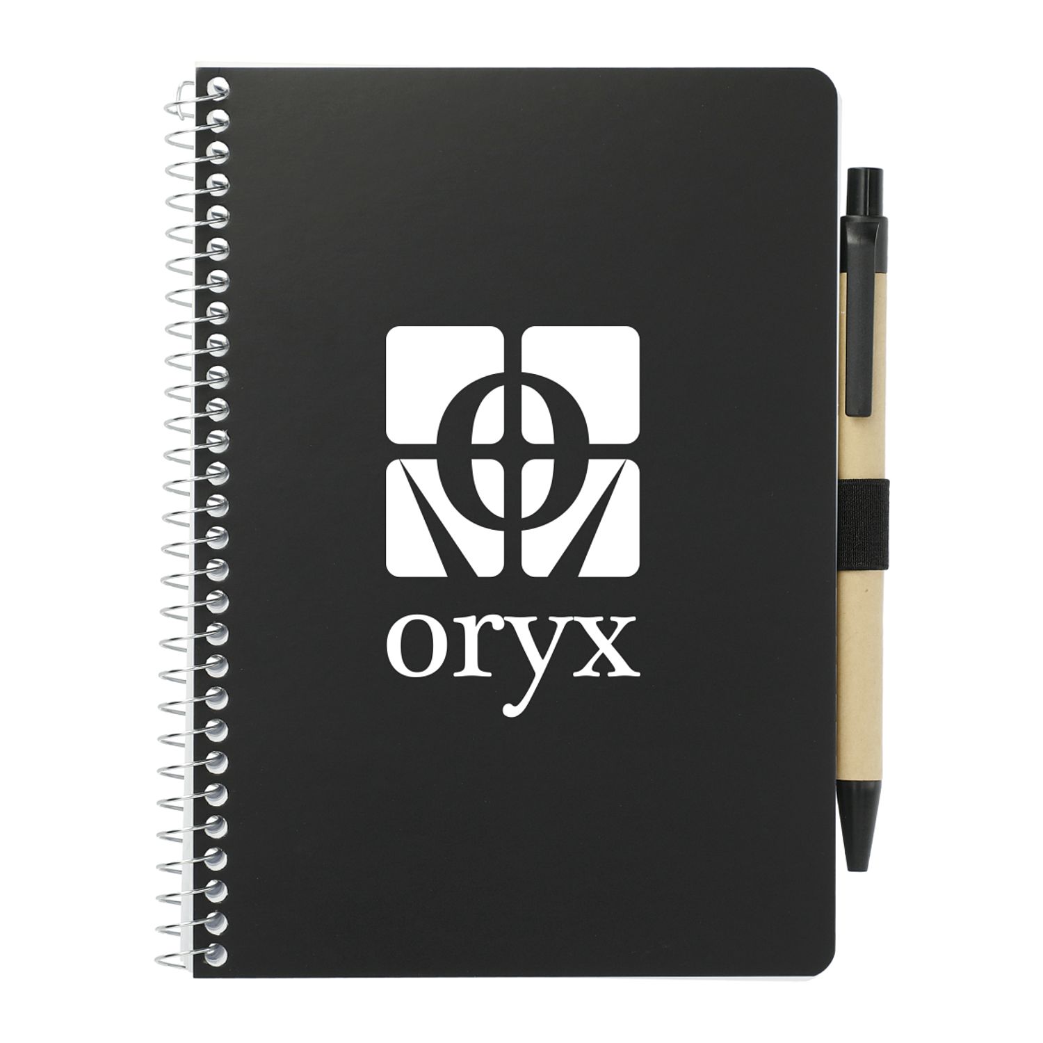 5” x 7” FSC® Mix Spiral Notebook with Pen Product Image