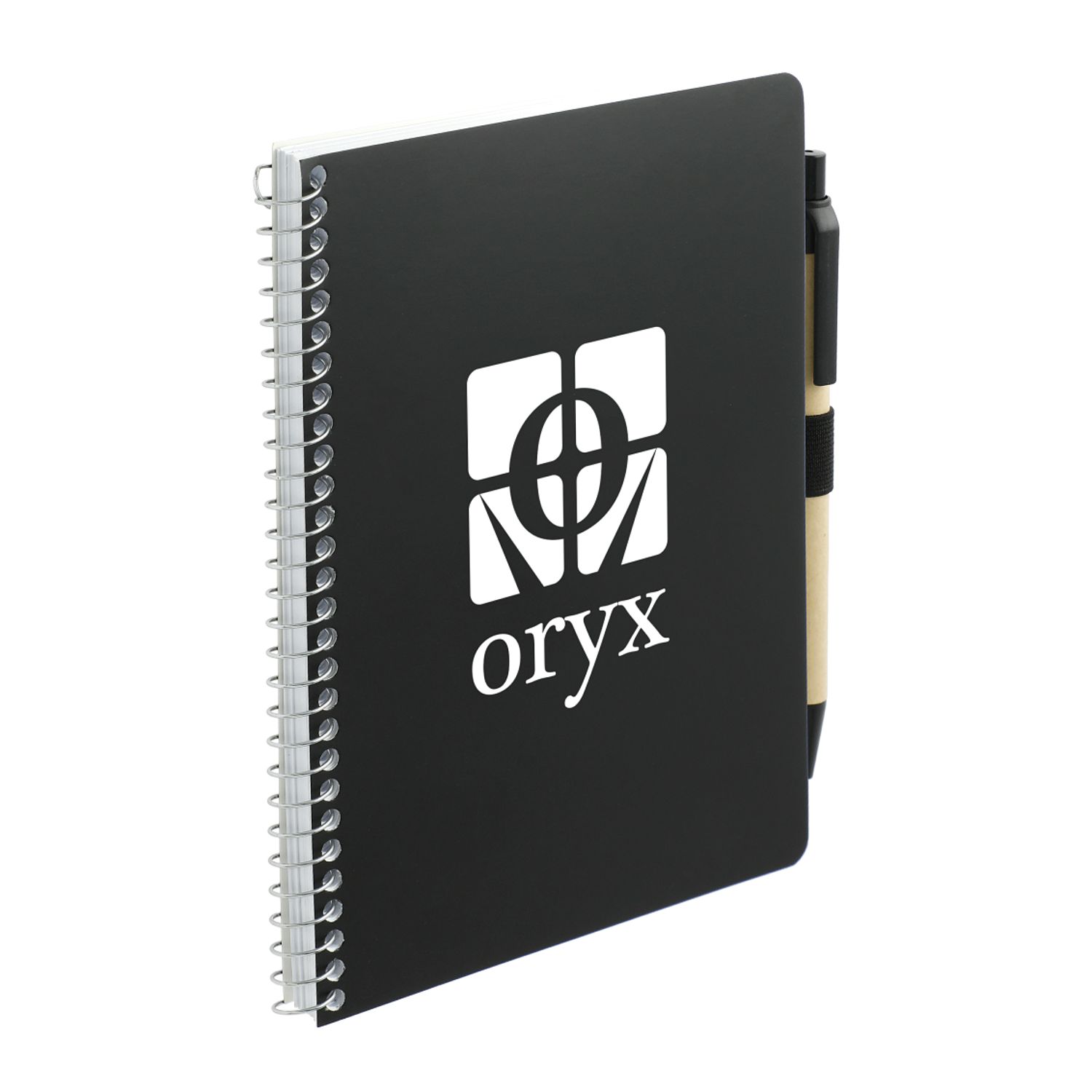 5” x 7” FSC® Mix Spiral Notebook with Pen Product Image