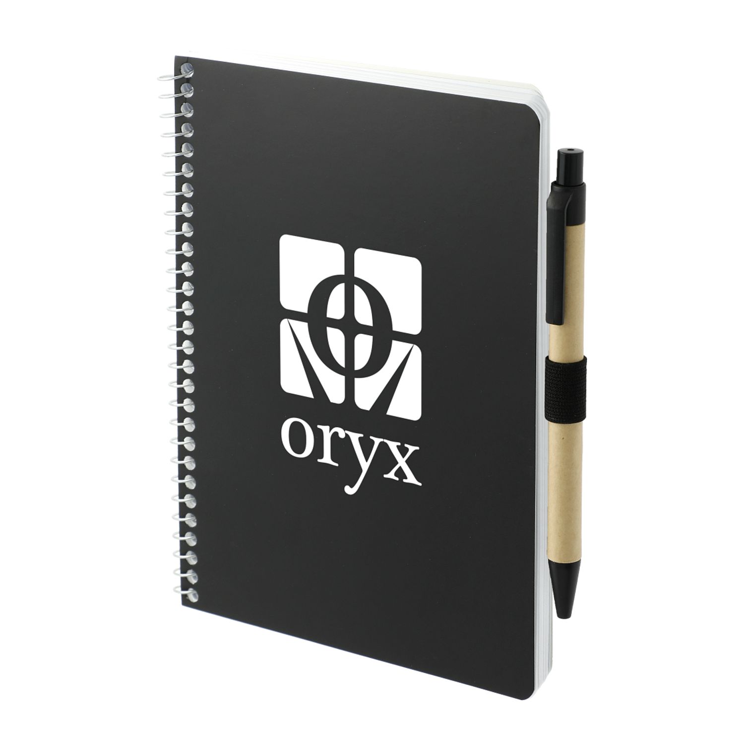 5” x 7” FSC® Mix Spiral Notebook with Pen Product Image