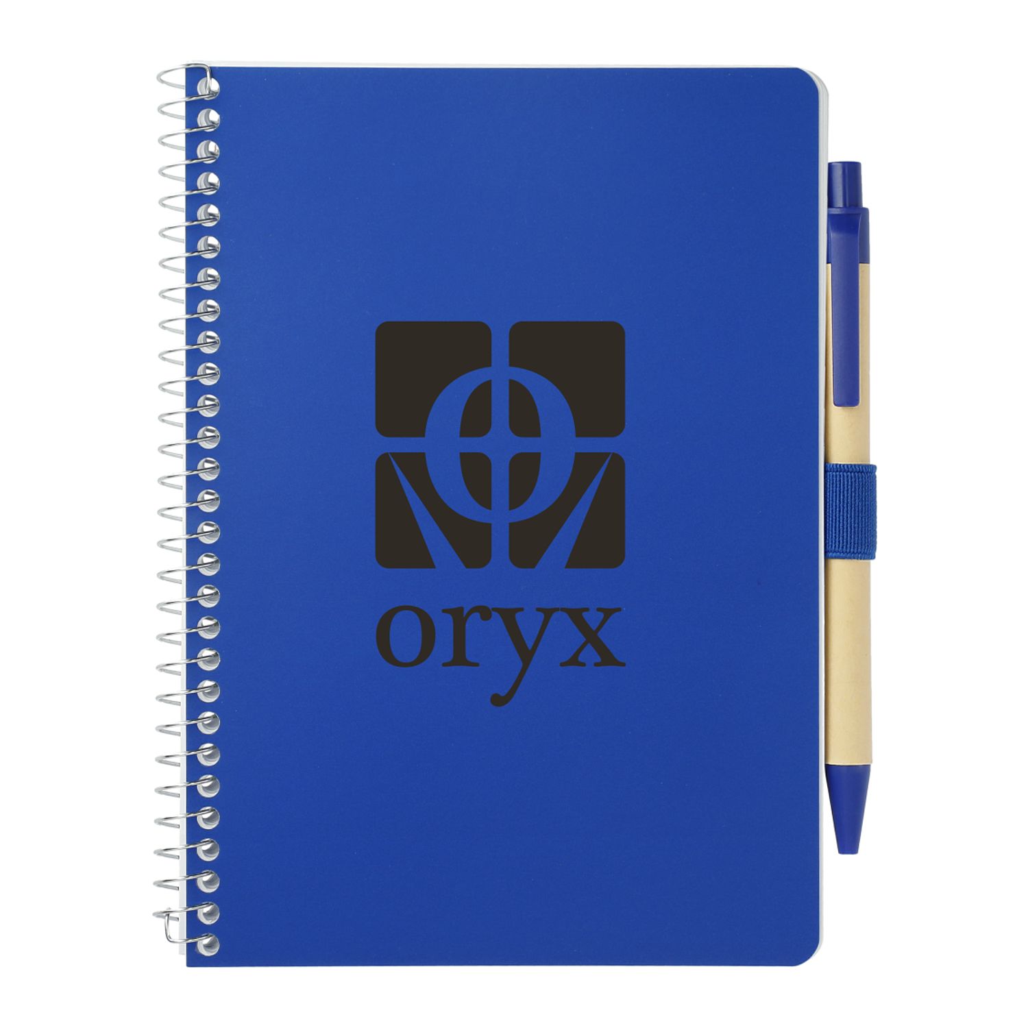 5” x 7” FSC® Mix Spiral Notebook with Pen Product Image