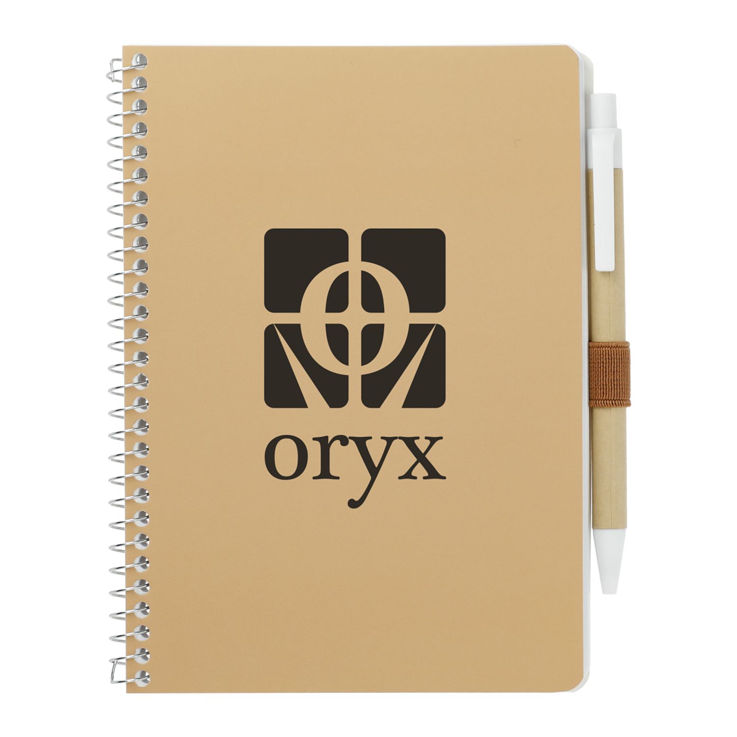 5” x 7” FSC® Mix Spiral Notebook with Pen Product Image