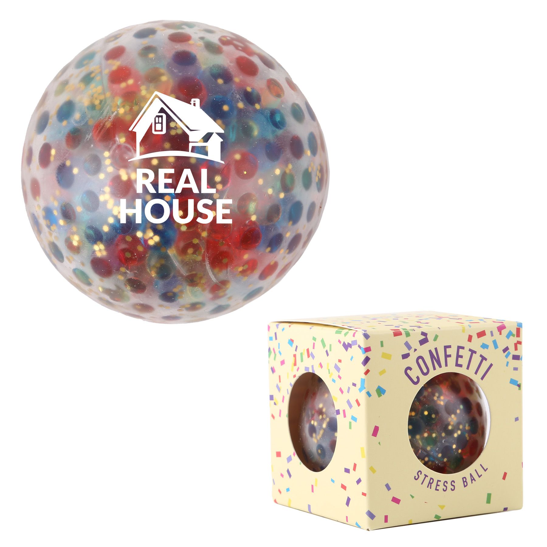 Confetti Stress Ball Product Image