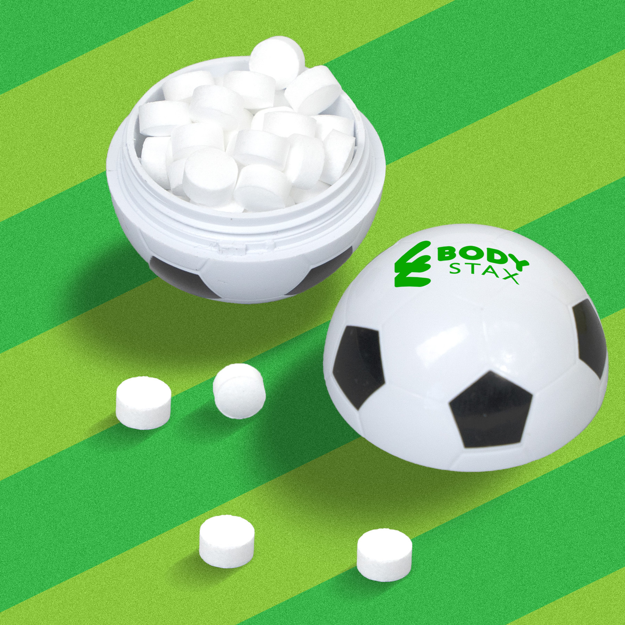 Soccer Ball Mint Container Product Image