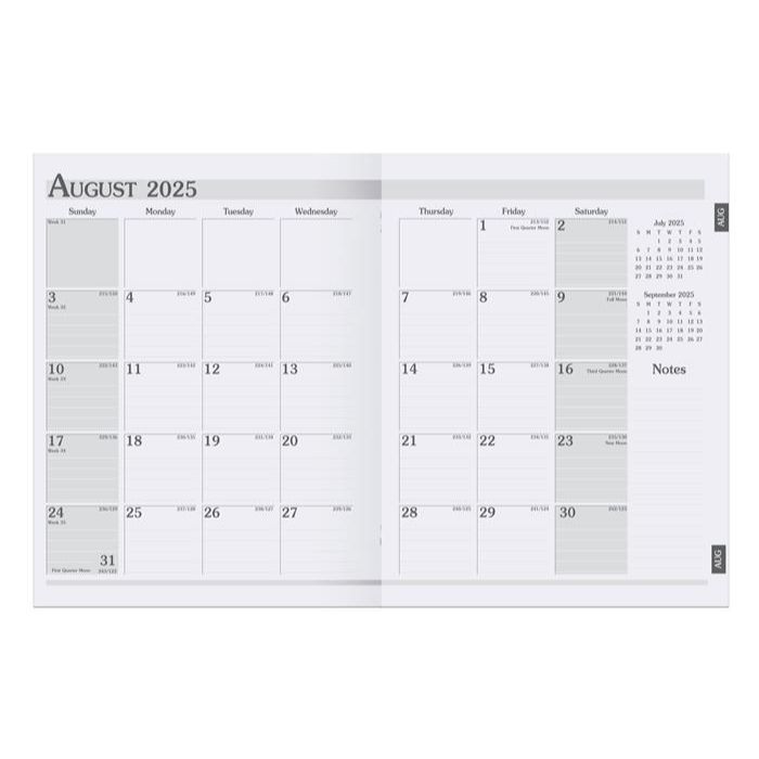 8 1/4" x 10 3/4" Academic Monthly Planner Product Image