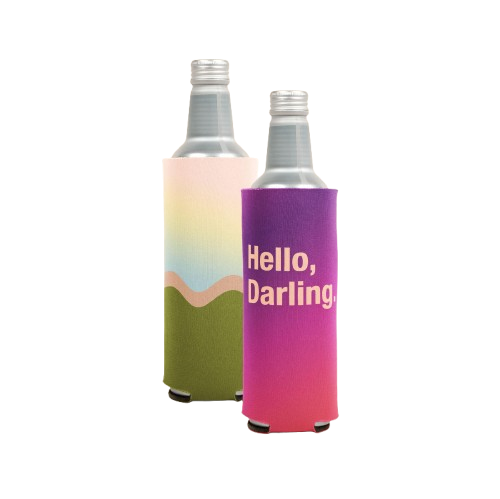 Full Color Aluminum Bottle Coolie Product Image