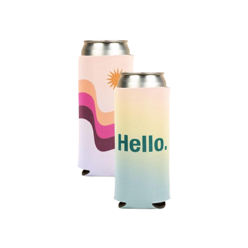 Full Color Slim Can Pocket Coolie Product Image