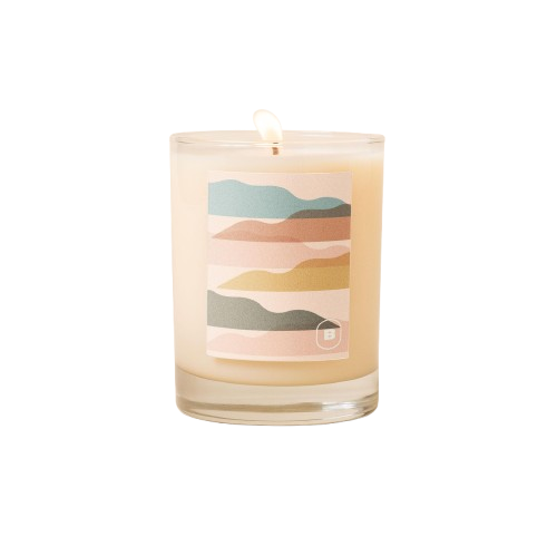 Custom Label Double Old Fashioned Glass Candle Product Image