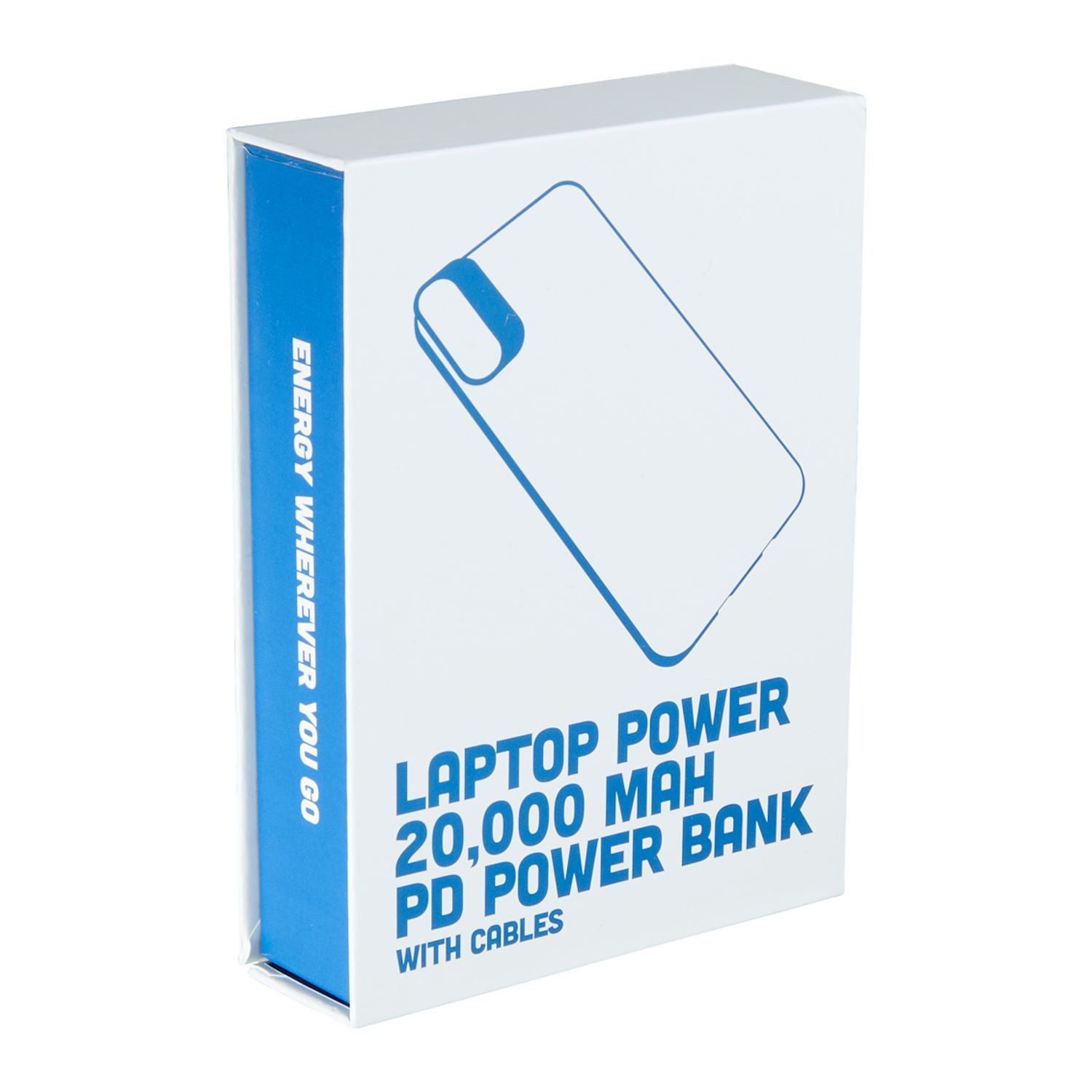 Laptop Power 20,000 mAh PD Power Bank with Integrated Cables Product Image