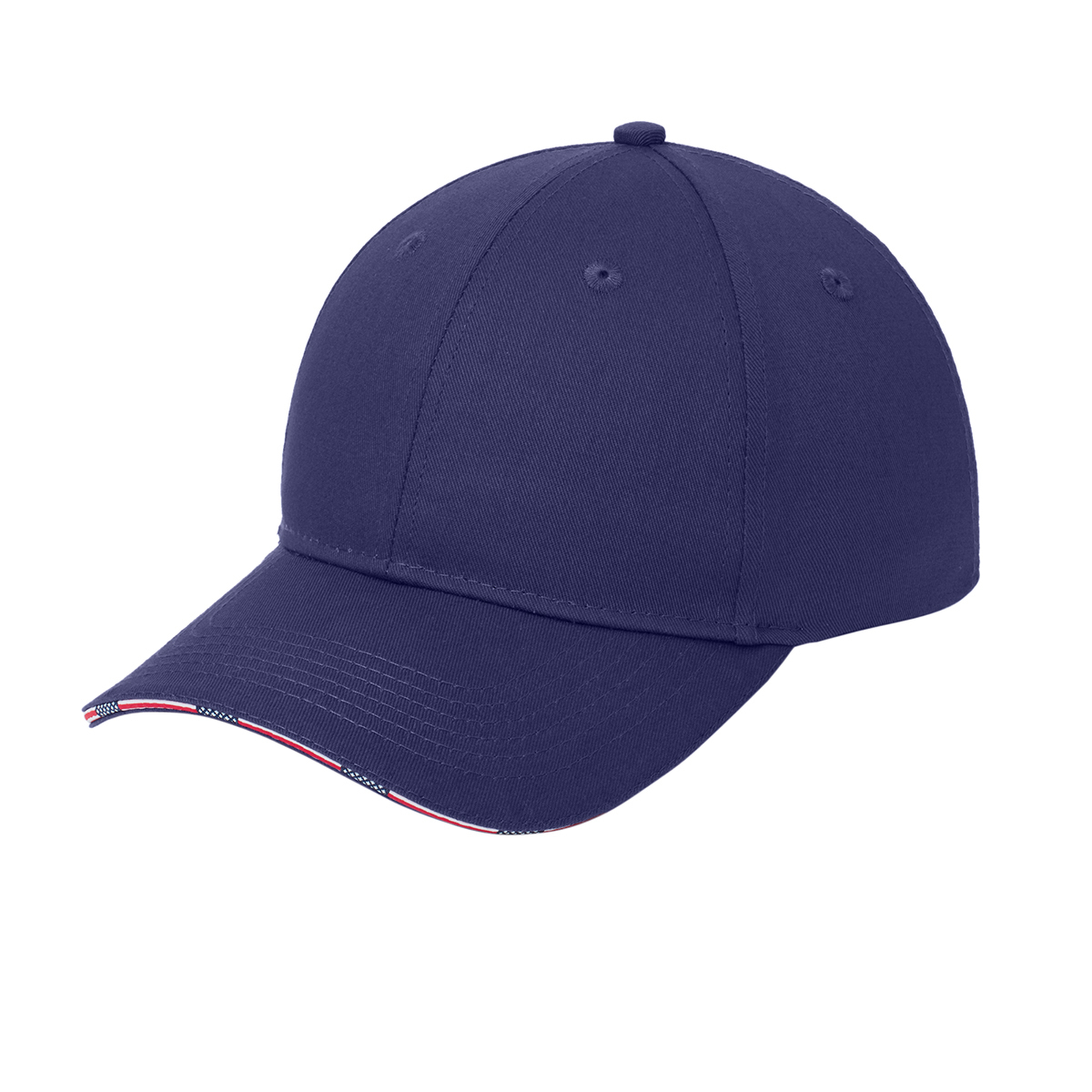 Port Authority Americana Flag Sandwich Cap Product Image