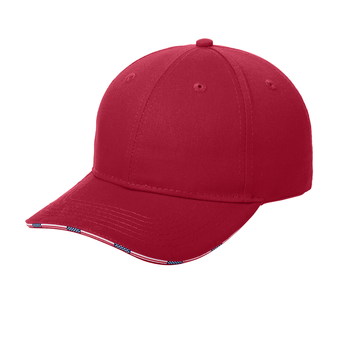 Port Authority Americana Flag Sandwich Cap Product Image