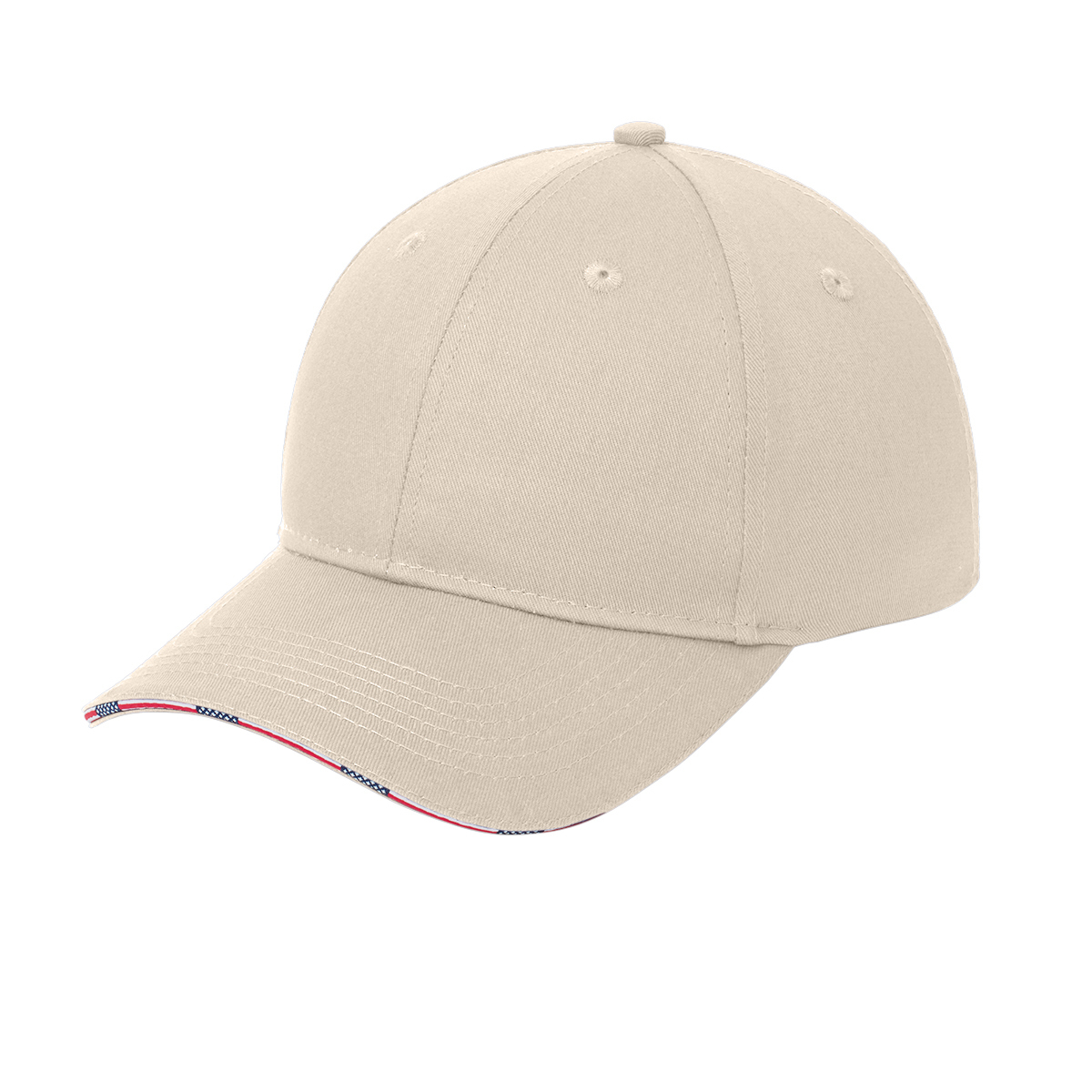 Port Authority Americana Flag Sandwich Cap Product Image