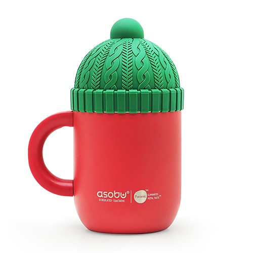 ASOBU® Happy Hat Mug with Hat Shaped Lid - 12 oz. Product Image