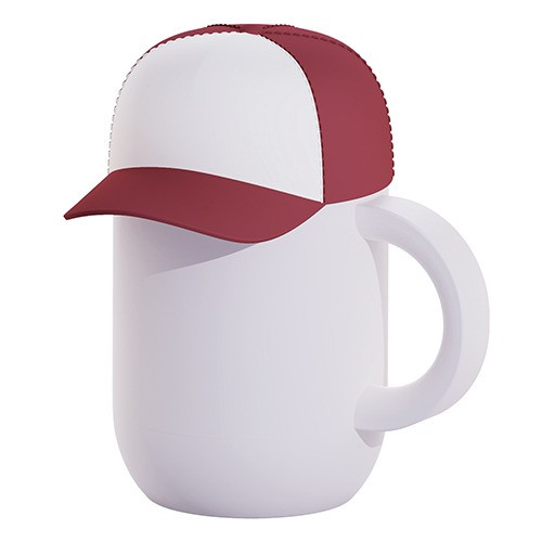 ASOBU® Happy Hat Mug with Hat Shaped Lid - 12 oz. Product Image