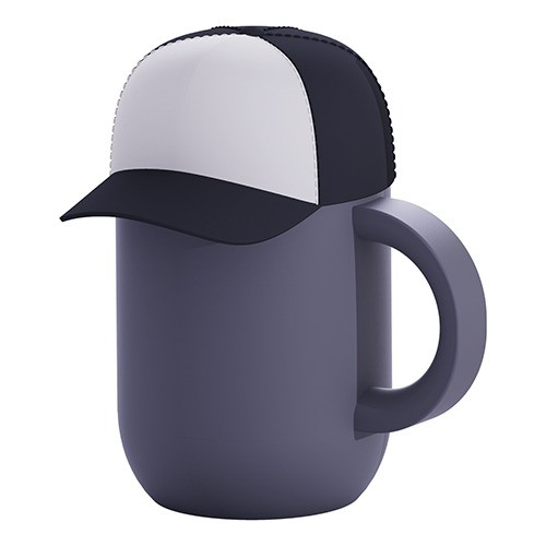 ASOBU® Happy Hat Mug with Hat Shaped Lid - 12 oz. Product Image
