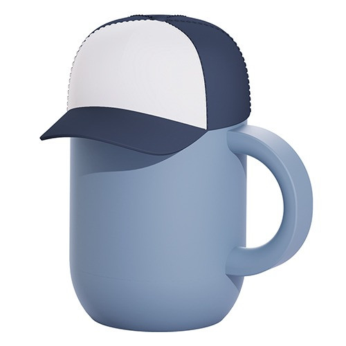 ASOBU® Happy Hat Mug with Hat Shaped Lid - 12 oz. Product Image