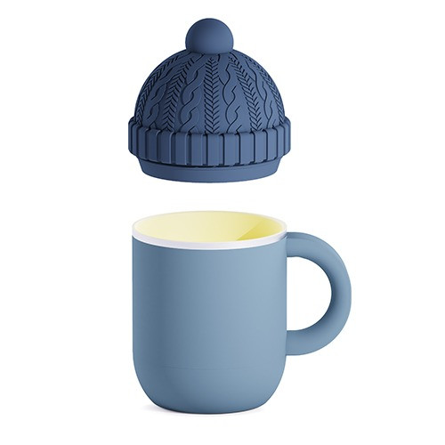 ASOBU® Happy Hat Mug with Hat Shaped Lid - 12 oz. Product Image