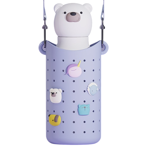 ASOBU® Bestie Character Bottle Sling with Charms Product Image