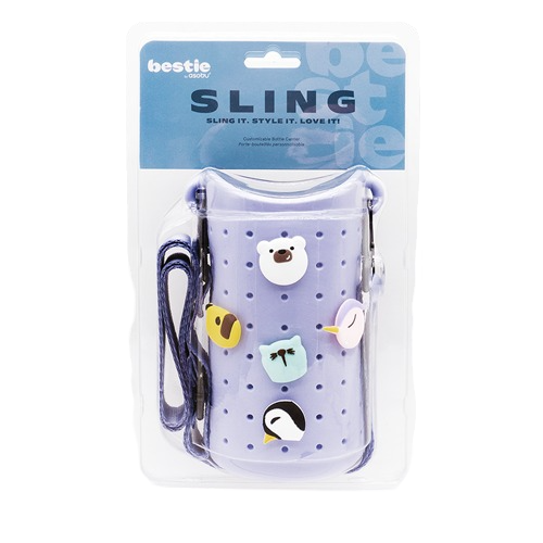 ASOBU® Bestie Character Bottle Sling with Charms Product Image