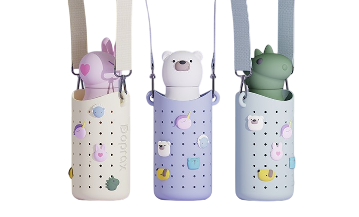 ASOBU® Bestie Character Bottle Sling with Charms Product Image