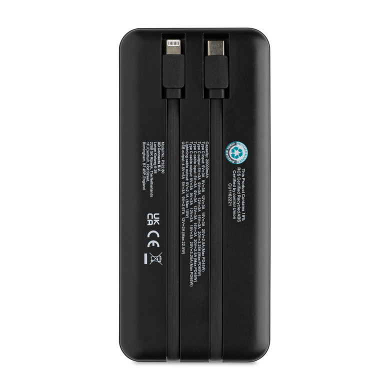 Gridley RCS rPlastic 20000 65W Laptop Powerbank Product Image