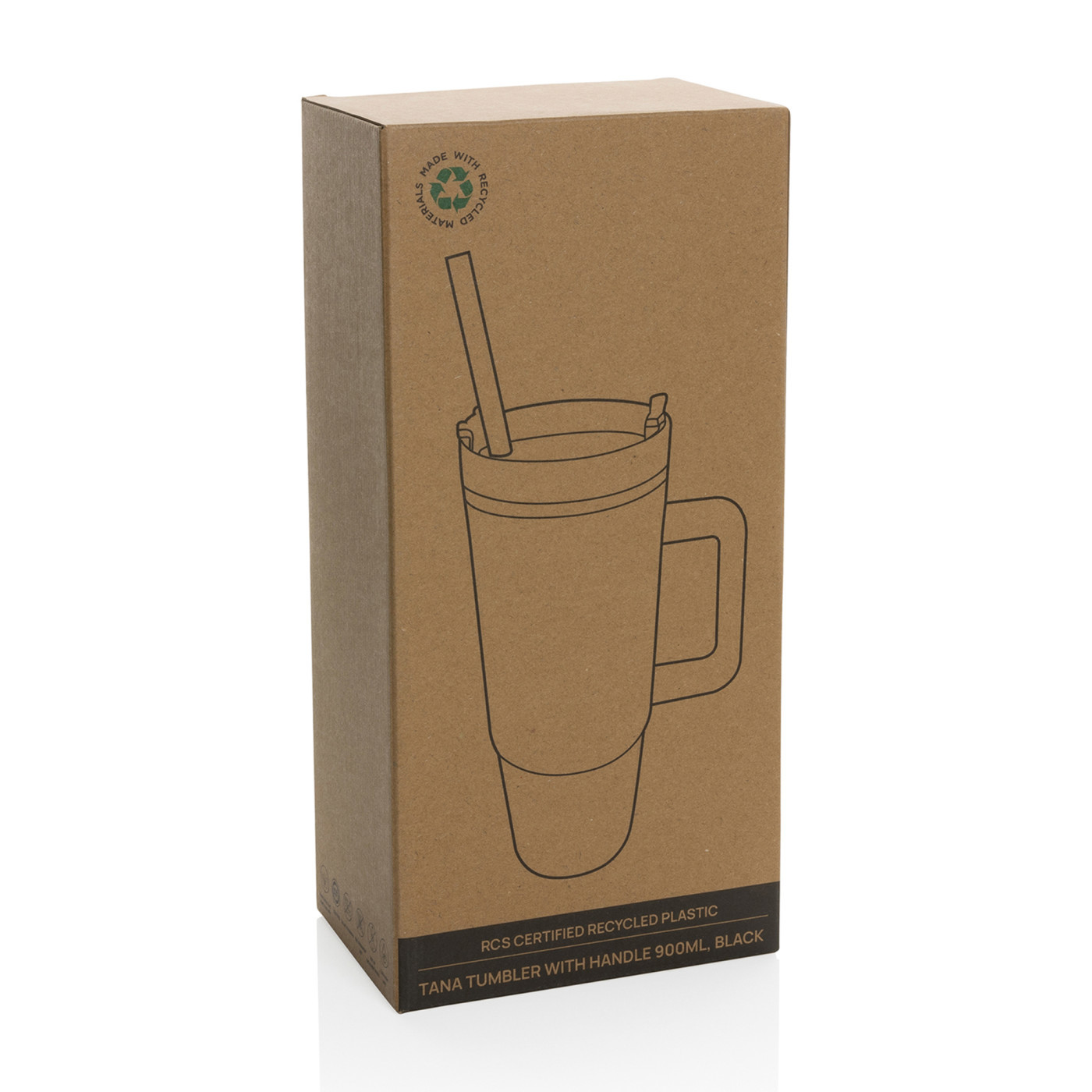 Tana RCS Plastic Tumbler with Handle - 30.4 oz. Product Image