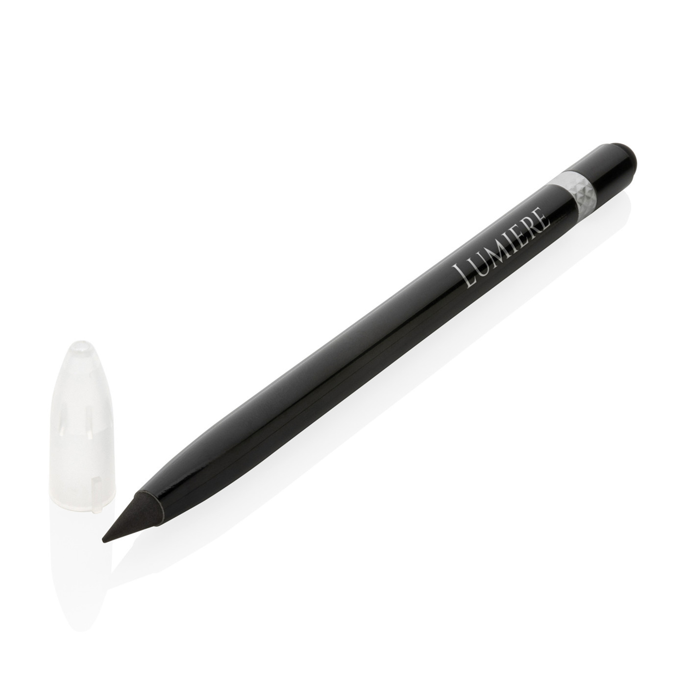 Aluminum Inkless Pen with Eraser Product Image