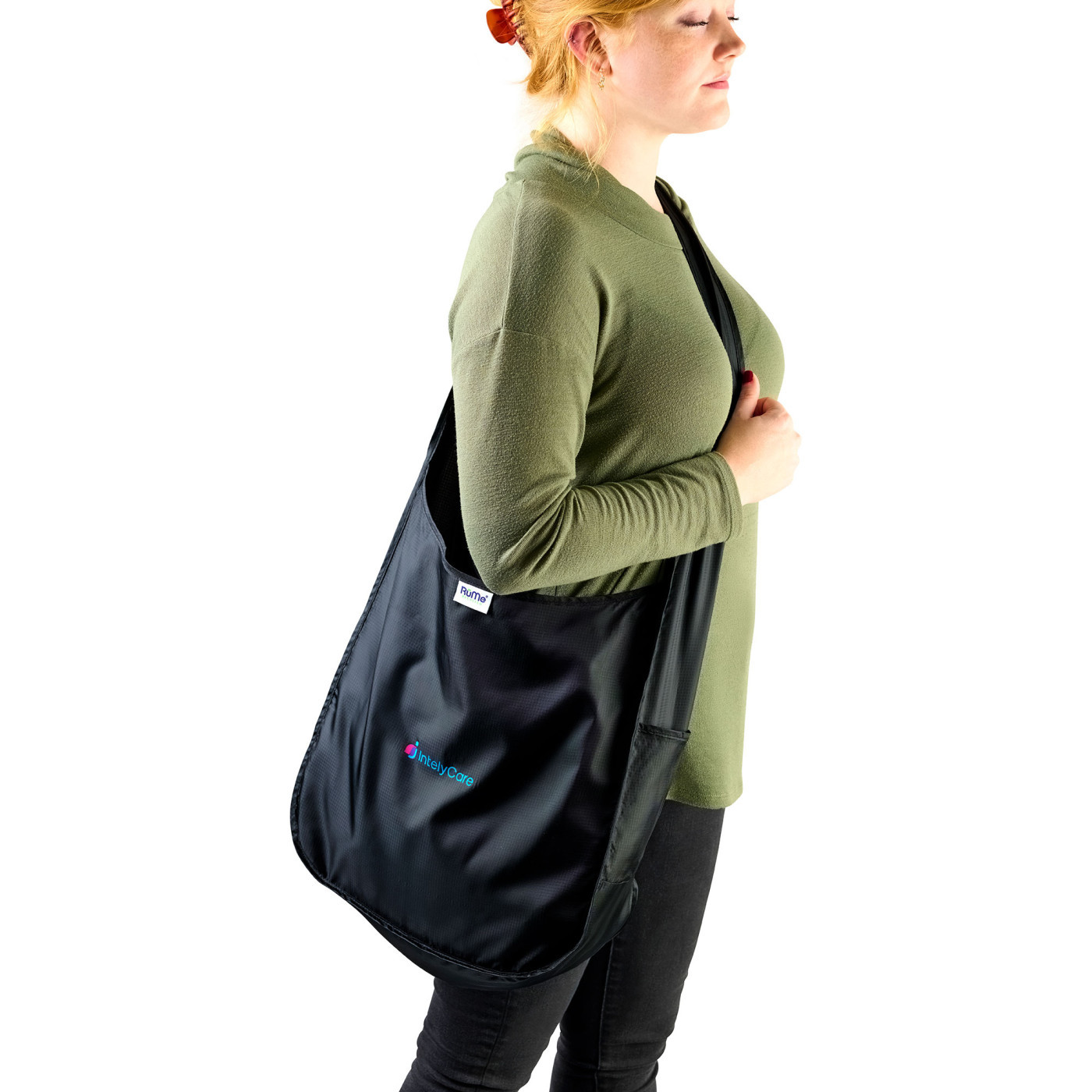 RuMe® Recycled Crossbody Tote Product Image