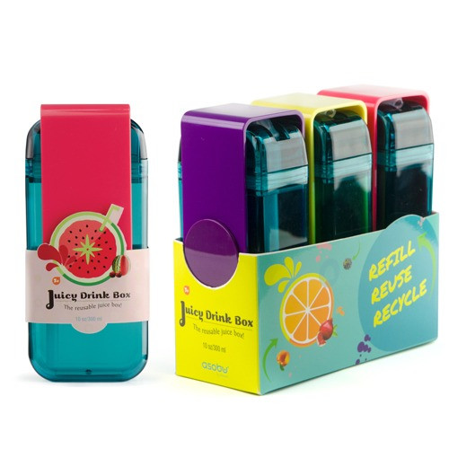 Spill-Proof Kids Juicy Drink Box - 10 oz. Product Image
