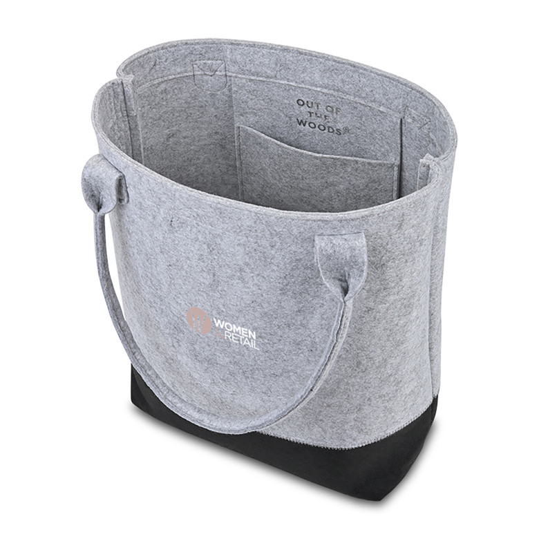 Out of The Woods® Felt Colorblock Tall Tote Product Image