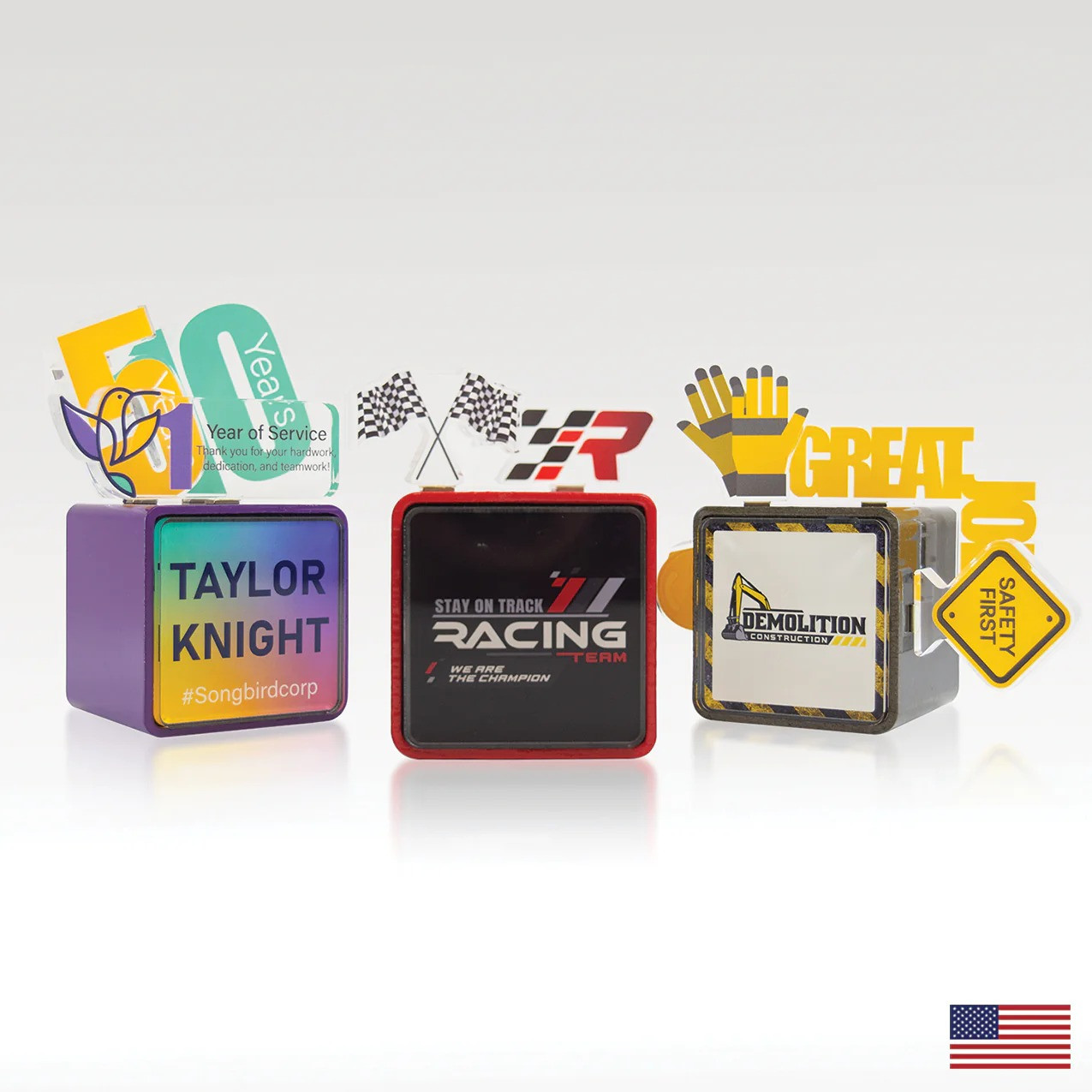 Cubed Award with Add On Accessories Product Image