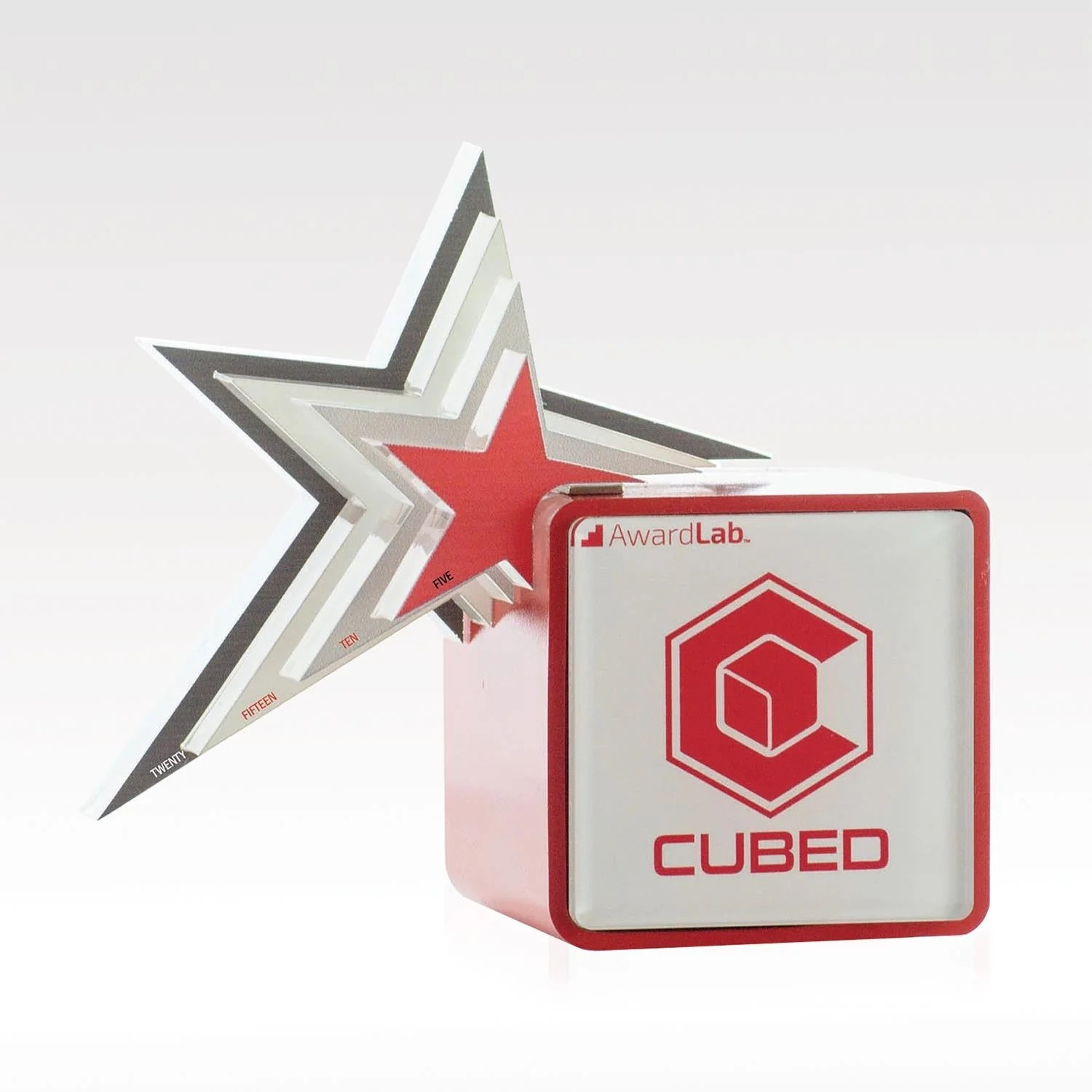 Cubed Award with Add On Accessories Product Image