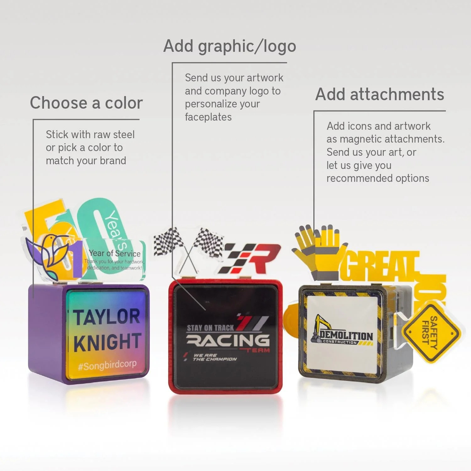 Cubed Award with Add On Accessories Product Image