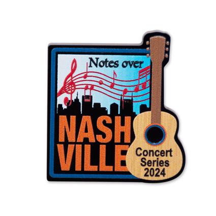 Full Color Acrylic Lapel Pin Product Image