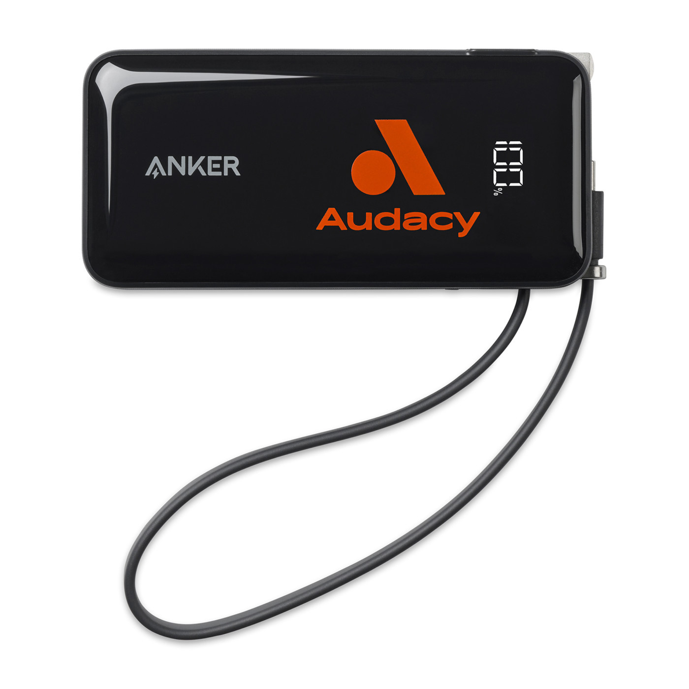 Anker® 10,000 mAh Fusion Power Bank with Built-In Cable Product Image