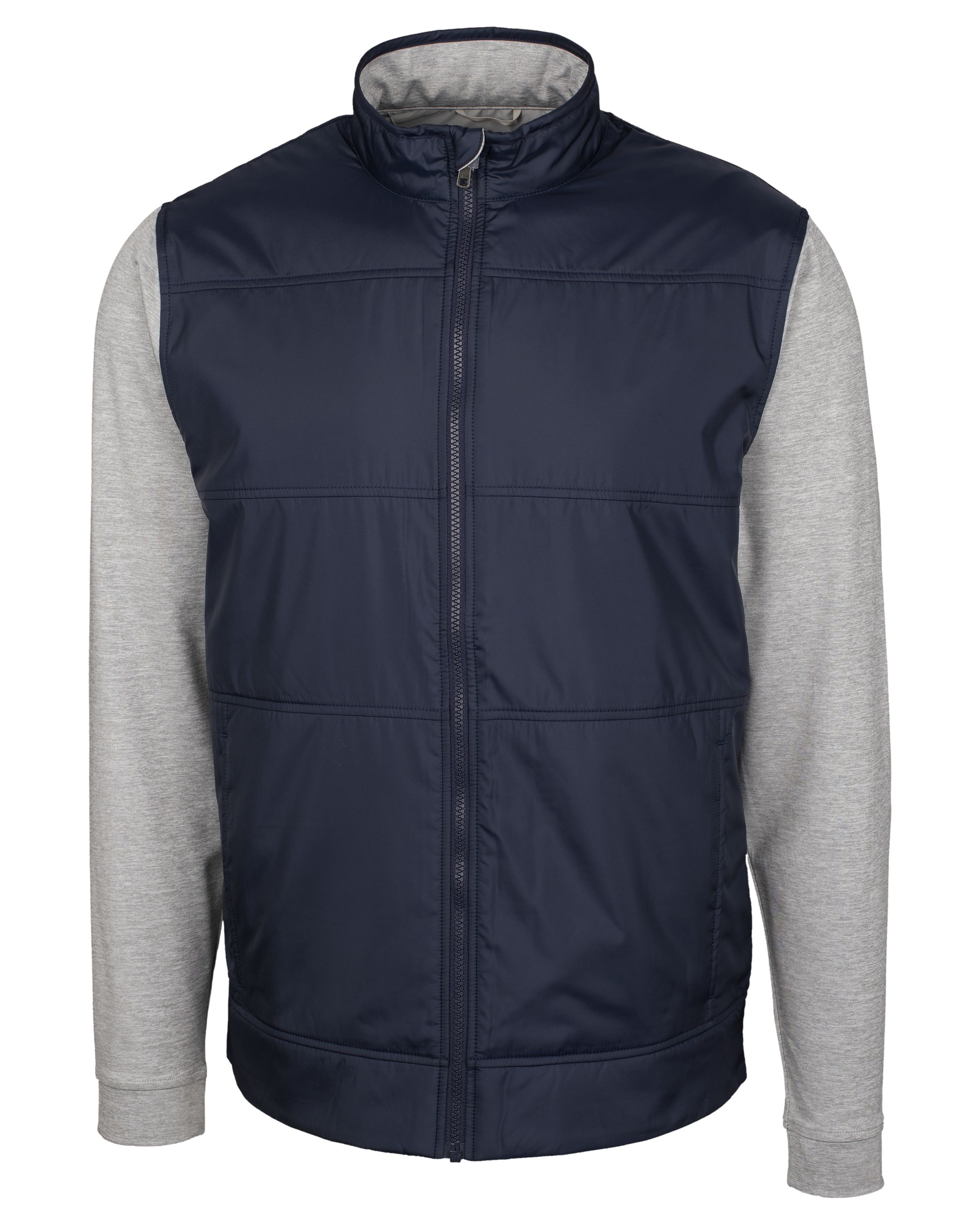 Cutter & Buck® Men's Stealth Hybrid Quilted Full Zip Windbreaker Jacket Product Image