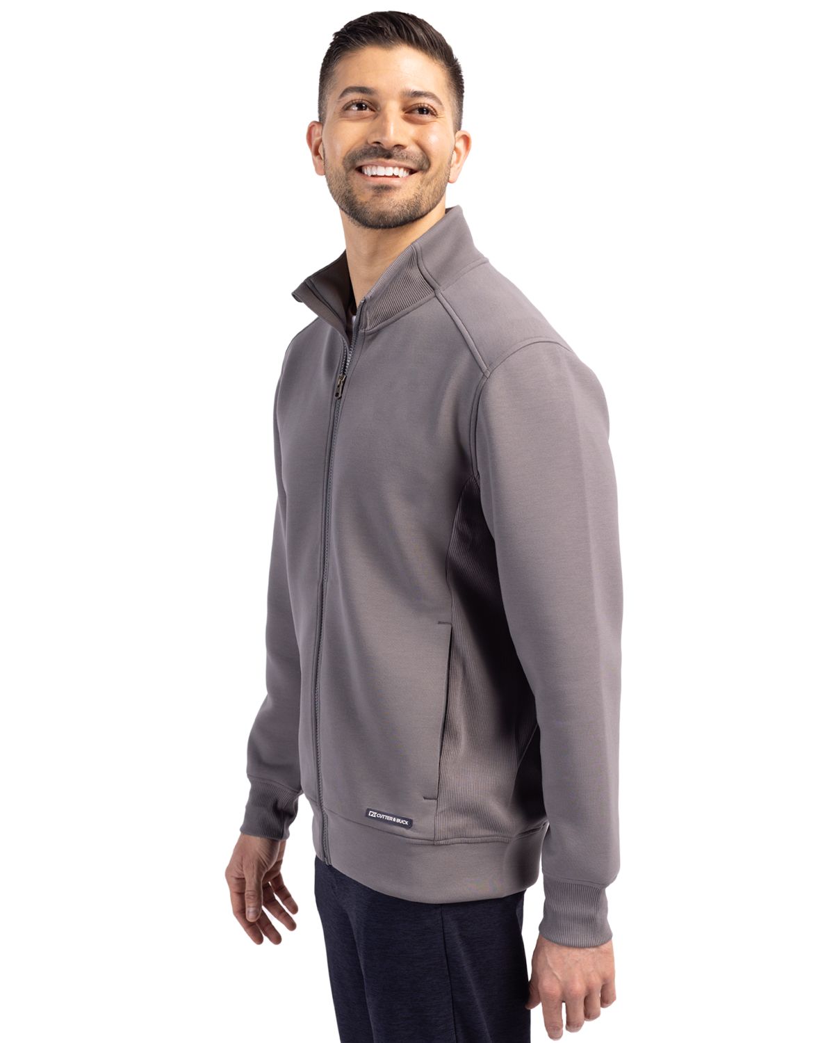 Cutter & Buck® Men's Roam Eco Recycled Full Zip Jacket Product Image