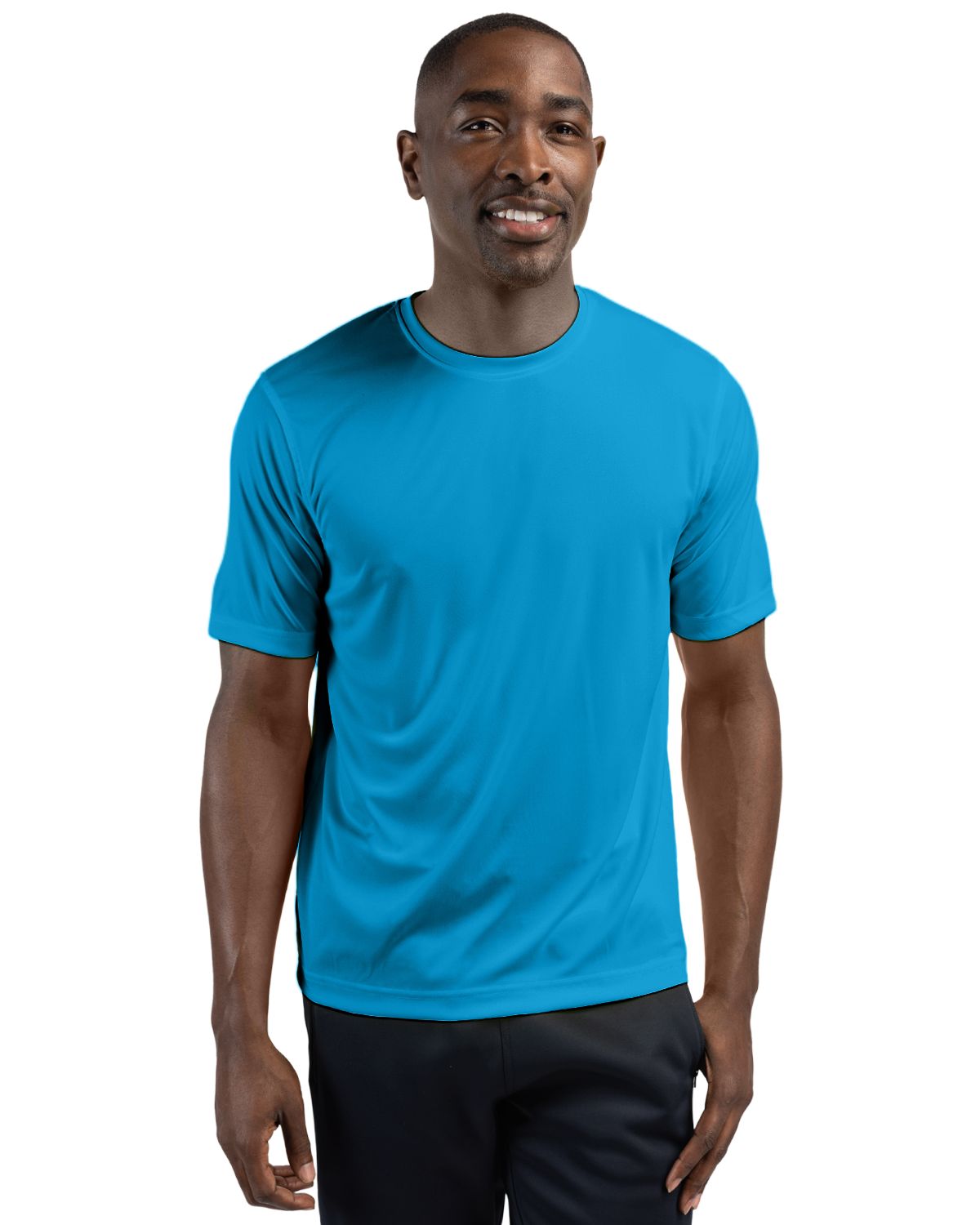 Cutter & Buck® Men's Spin Jersey Tee Product Image