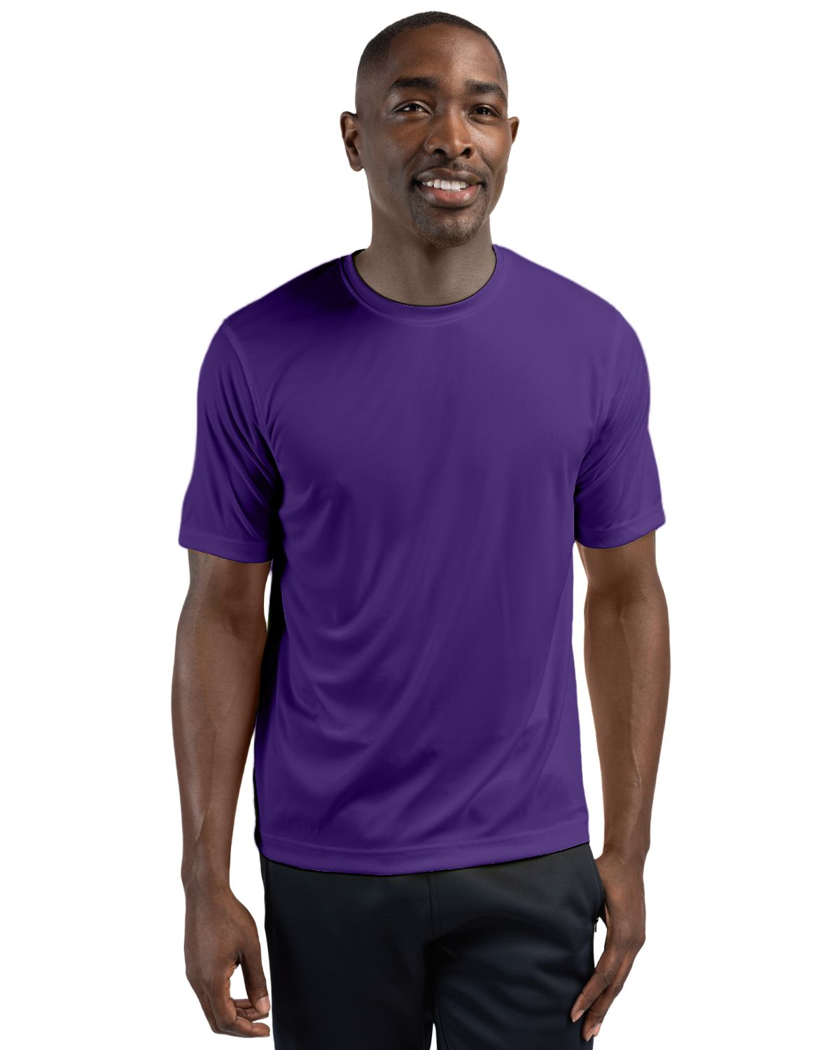 Cutter & Buck® Men's Spin Jersey Tee Product Image