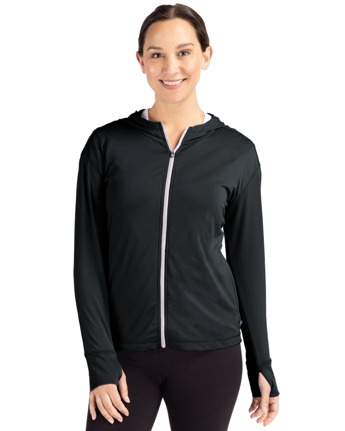 Cutter & Buck® Women's Daybreak Eco Recycled Full Zip Hoodie Product Image