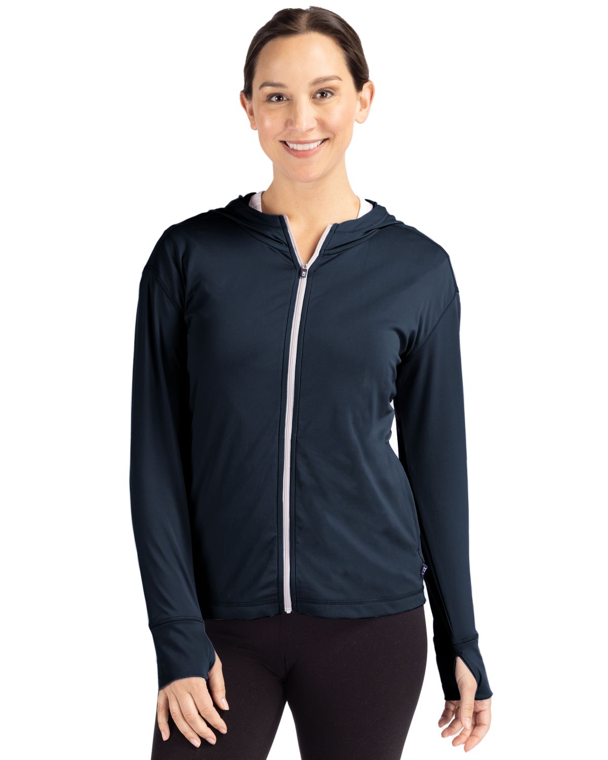 Cutter & Buck® Women's Daybreak Eco Recycled Full Zip Hoodie Product Image