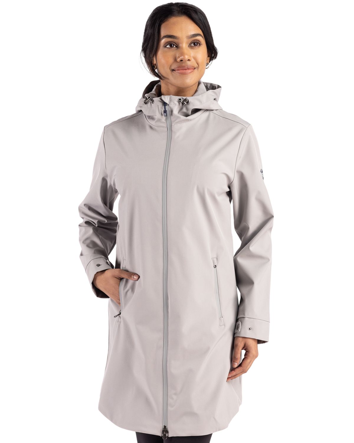 Cutter & Buck® Women's Camano Eco Everyday Stretch Recycled Water Resistant Jacket Product Image
