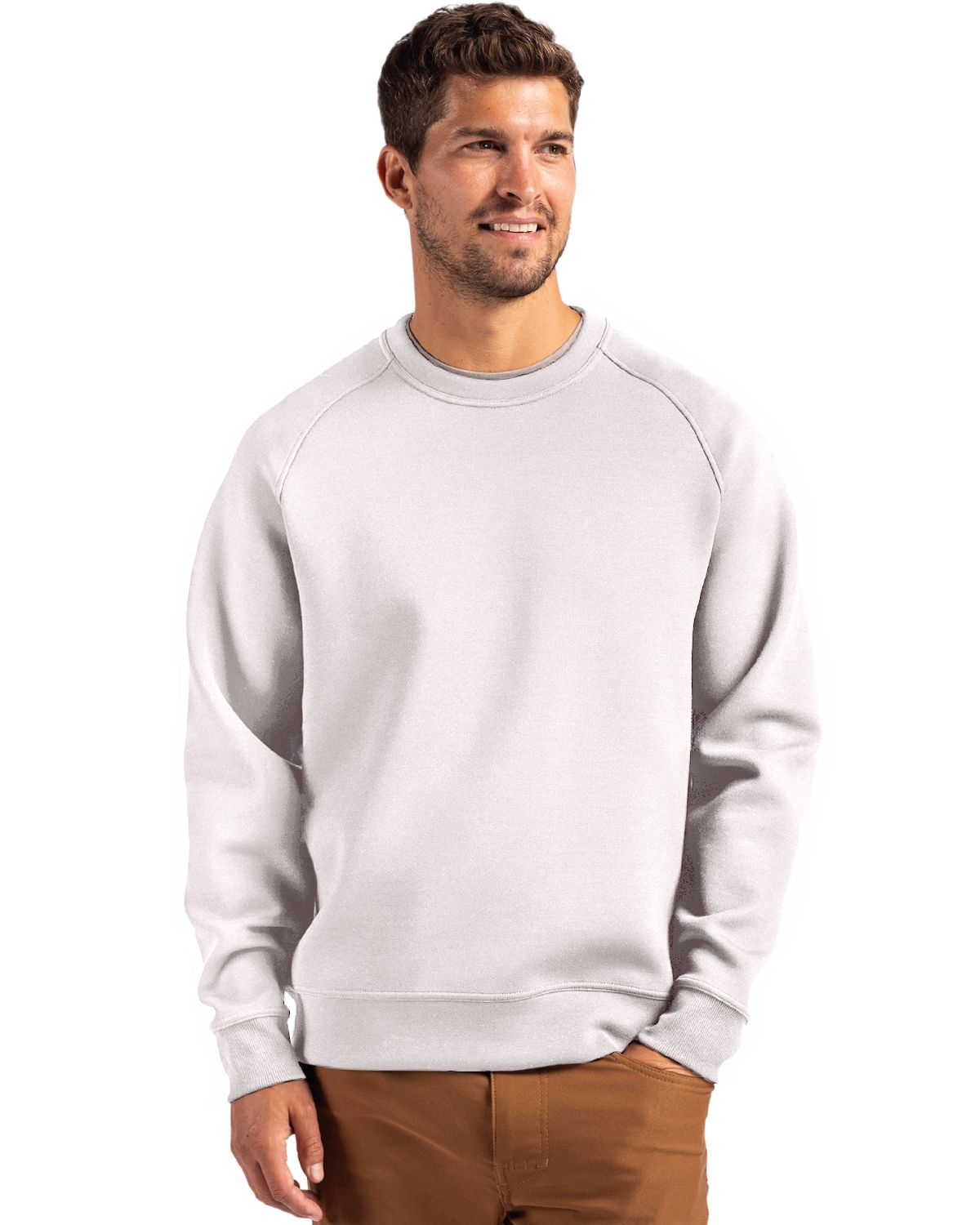 Cutter & Buck® Men's Roam Eco Recycled Crew Neck Pullover Product Image